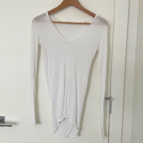 Skin long sleeve hooded tee - Picture 1 of 5